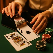 Talismania - Élő Blackjack - Valós idejű kaszinó játék