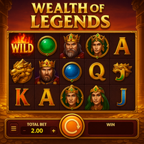 Talismania - Wealth of Legends slot játék - Online nyerőgép